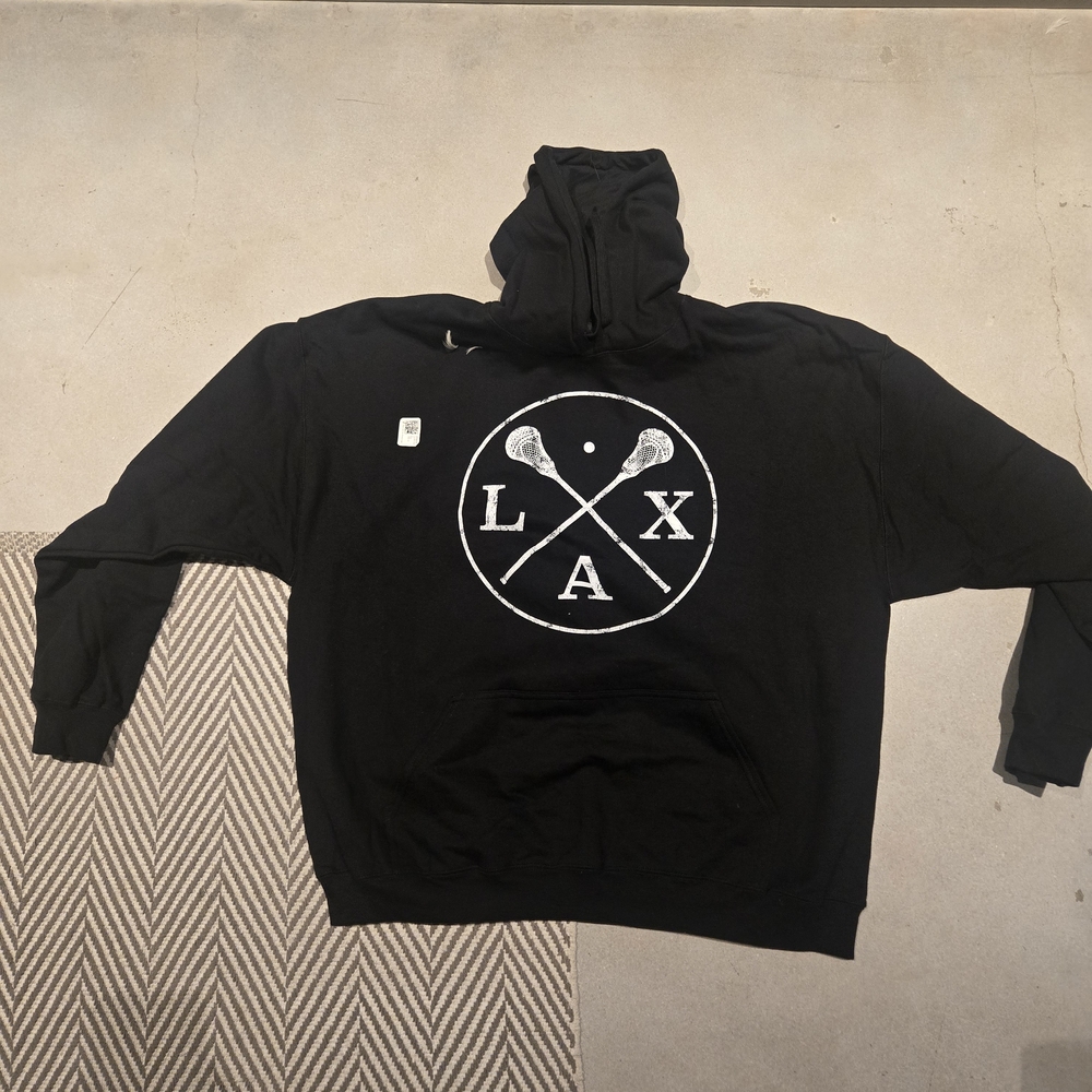 Black LAX Hoodie